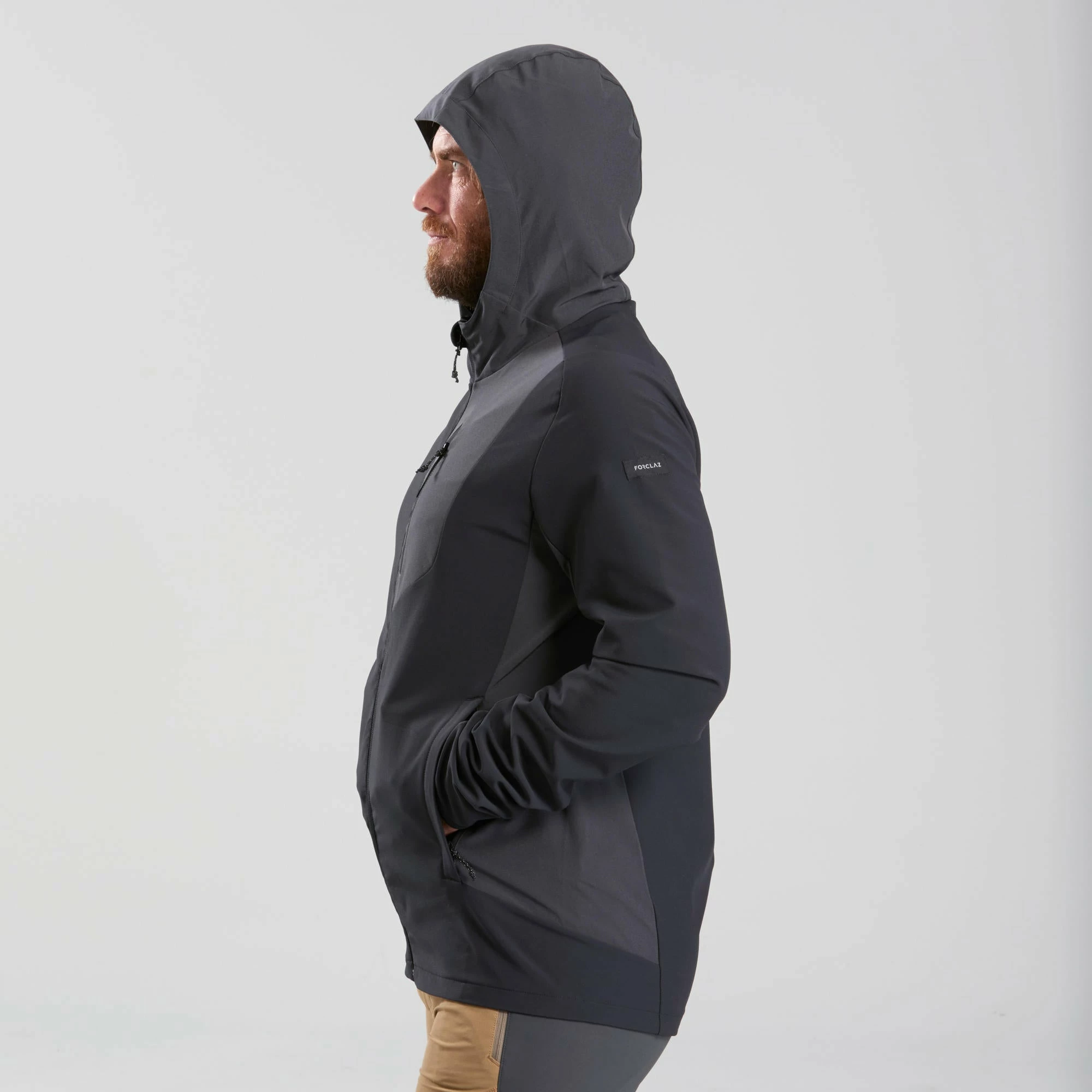 Forclaz Trek 900 Softshell Hiking Windbreaker Men's 8 Forclaz Trek 900 Softshell Hiking Windbreaker Men's - Image 8