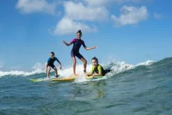 Olaian 100 Neoprene Springsuit Surfing Wetsuit Back Zip Shorty 1.5mm Kids -clothing Shop 8403220 context image 1649883