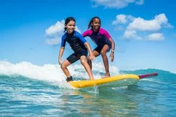 Olaian 100 Neoprene Springsuit Surfing Wetsuit Back Zip Shorty 1.5mm Kids -clothing Shop 8403222 context image 1808948