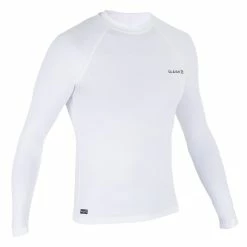 Olaian 100 Rashguard UV Protection UPF 50+ Long Sleeve T-Shirt Men