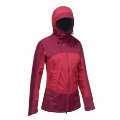 Women's Mountain Backpacking Waterproof Jacket Trek 500 -clothing Shop 8407880 product image 1328422