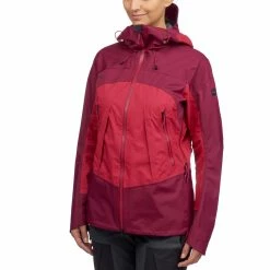 Women's Mountain Backpacking Waterproof Jacket Trek 500 -clothing Shop 8407880 product image 1328428