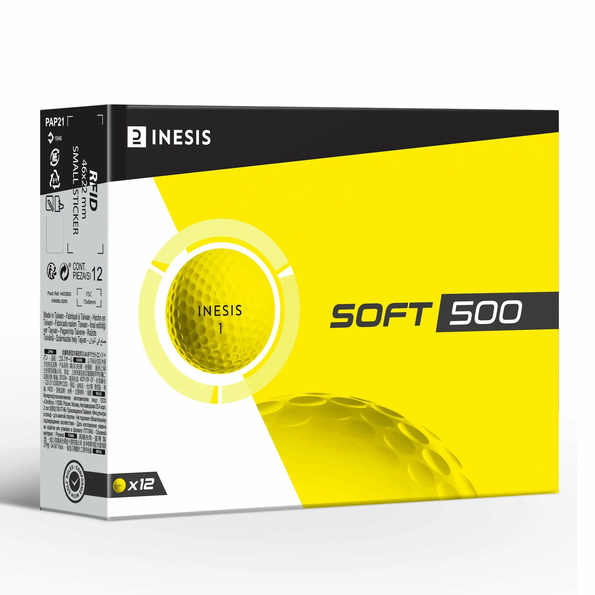 Matte Golf Balls Soft 500 - 12 Pack 1 Matte Golf Balls Soft 500 - 12 Pack