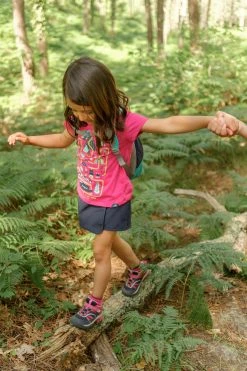 Quechua Crossrock Rip-Tab Hiking Shoes Girls' 17 Quechua Crossrock Rip-Tab Hiking Shoes Girls' -clothing Shop 8493356 context image 2100384