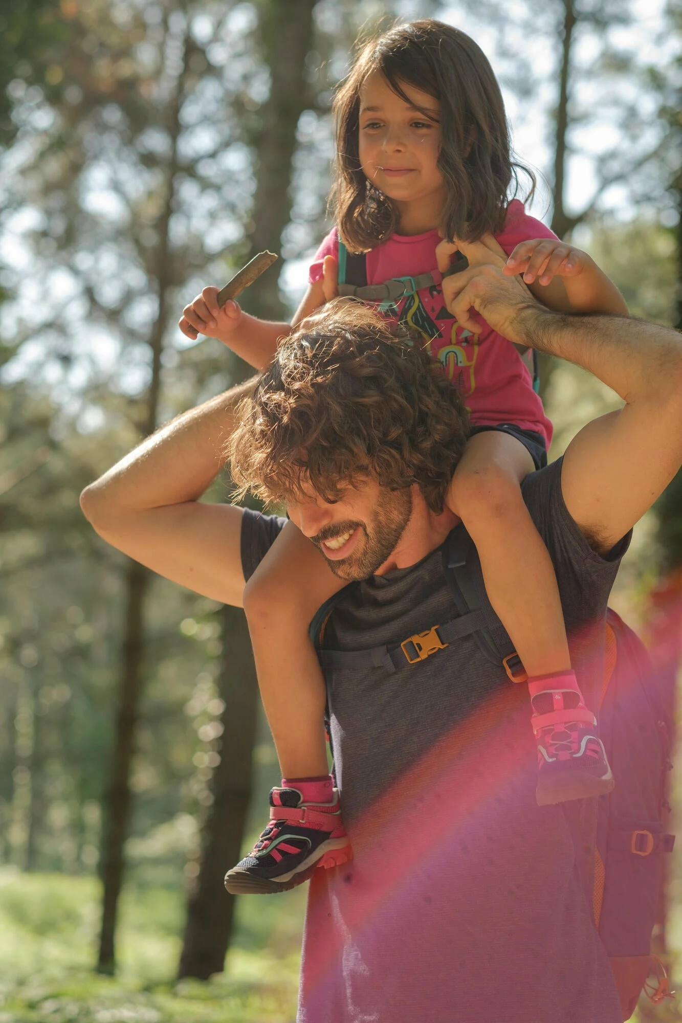 Quechua Crossrock Rip-Tab Hiking Shoes Girls' 9 Quechua Crossrock Rip-Tab Hiking Shoes Girls' - Image 9