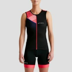 Aptonia Triathlon Sleeveless Front Zipper Trisuit Top Women's -clothing Shop 8495317 product image 1337086