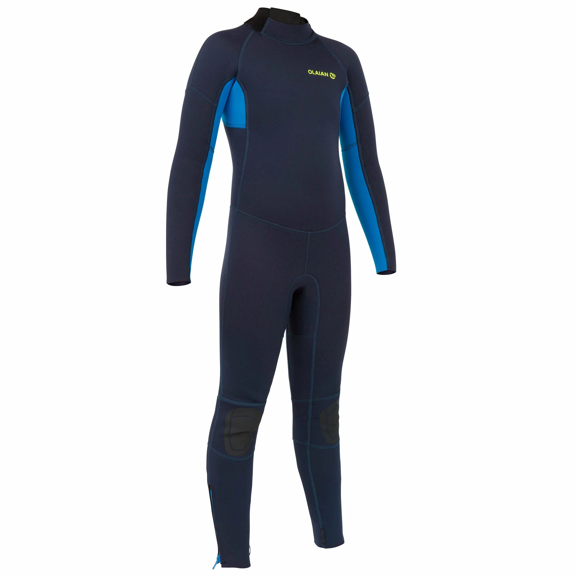 Olaian 100 Neoprene Surfing Full Wetsuit Back Zip 2mm Kids 1 Olaian 100 Neoprene Surfing Full Wetsuit Back Zip 2mm Kids