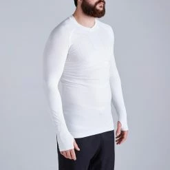 Kipsta Keepdry 500 Long Sleeve Soccer Base Layer Top Adult