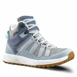 Quechua Women's Warm Waterproof Snow Hiking Shoes - SH500 Mid