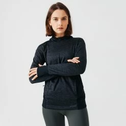 Kalenji Run Warm Hooded Running Sweatshirt Women's