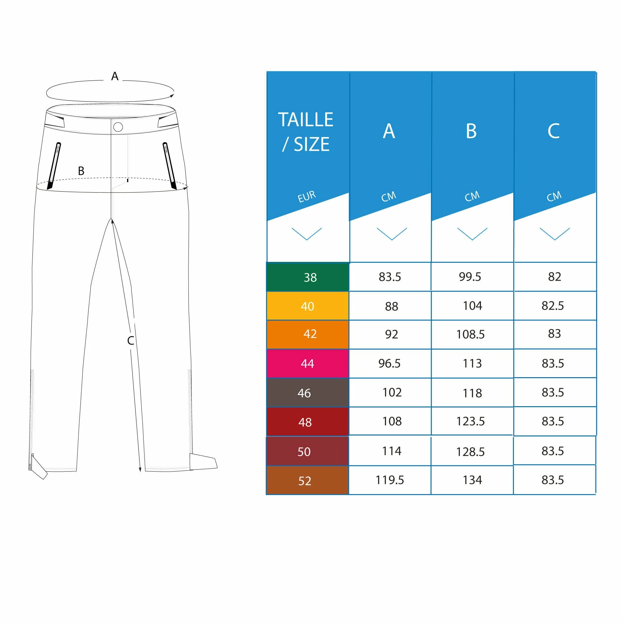 Inesis Waterproof Golf Rain Pants Men's 10 Inesis Waterproof Golf Rain Pants Men's - Image 10