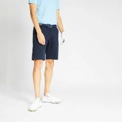 MEN'S GOLF SHORTS - MW500 GREY