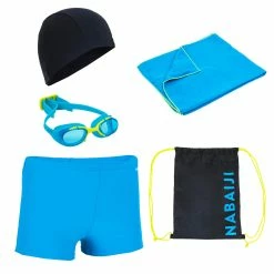 Nabaiji 100 Swimming Starter Kit Boys'
