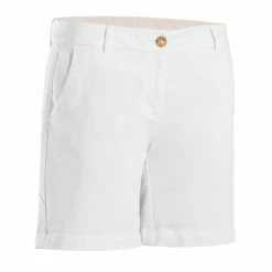 WOMEN'S GOLF SHORTS - MW500 WHITE -clothing Shop 8577859 product image 1827762