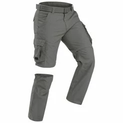 Forclaz Men's Travel 100 Zip-Off Cargo Pants