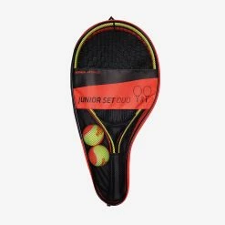 Artengo Kids' Tennis Duo Set With 2 Rackets + 2 Balls + 1 Bag