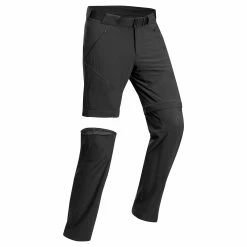 Quechua Men's Hiking Zip-Off Trousers MH550