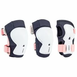 Kids' Set Of Inline Skate Scooter Skateboard Protectors Play - Bridal Pink