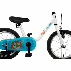 Btwin Lion 100 Bike With Training Wheels 14'' Kids 3'1" To 3'7" -clothing Shop 8629865 product image 1921271