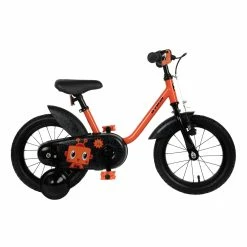 Btwin Robot 500 Bike With Training Wheels 14'' Kids' 3'1" To 3'7"